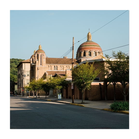 Cambria City, Johnstown 02 - Johnstown Pennsylvania Photography Unframed Wall Art Print 10 x 10 inches