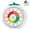 White, variant on Owlprince Visual Timer Tomato Countdown Timer, 60-Minute Pomodoro Timer, Freestanding Magnetic Analog Timer for Kitchen, Cooking, Classroom, Office - White