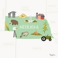 thumbnail image 2 of Louise, Gigi 15x15 White Modern Wood Framed Museum Art Print Titled - Nebraska, 2 of 4