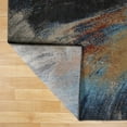 thumbnail image 5 of Luxe Weavers Multicolor Abstract 8x10 Area Rug, Artistic Black Stain-Resistant Family Room Carpet, 5 of 5