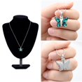 thumbnail image 4 of Butterfly Cremation Necklace for Ashes Memorial Keepsake for Beloved's Ashes Cremation Jewelry for Ashes Urn Pendants for Human Ashes Adult, 4 of 7