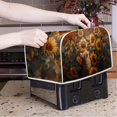 thumbnail image 2 of Yuyamidu Cute Cat Toaster Cover 2 Slice Sunflower Bread Maker Dust Cover Wide Slot Kitchen Small Appliance Dustproof Cover Universal Small Microwave Oven Cover, 2 of 7