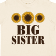 thumbnail image 4 of Inktastic Big Sister Announcement Sunflowers Girls Toddler T-Shirt, 4 of 5
