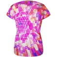 thumbnail image 2 of Sri Yantra Sacred Geometry All Over Womens T Shirt Multi SM, 2 of 2