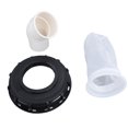 thumbnail image 2 of Ton Barrel Lid, Multifunction IBC Lid with Filter Lightweight IBC Tanks Lid Filter Stable Performance IBC Lid Filter Screen Rain Water Filter for Barrel Container 165mm, 2 of 7