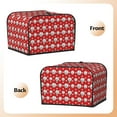thumbnail image 3 of Balery Cute Baseball Pattern Oven Cover Kitchen Bread Machine Protector, 4 Slice Toaster Cover for Home, Anti Dust Fingerprint Coaster Cover, 3 of 7