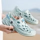 thumbnail image 1 of Daiwa-Sandalias de goma antideslizantes para hombre y mujer, zapatillas ligeras de goma EVA con agujeros rasgados para jardín, zapatos de lluvia para exteriores Qiuyongming unisex, 1 of 2