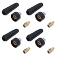 thumbnail image 2 of Juego de 10 cables de soldadura TIG, Conector de Panel, enchufe, adaptador de montaje rápido, 10-25, estilo europeo, 2 of 14