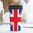 thumbnail image 6 of Gukieu English Print Insulated Coffee Cup, Portable Stainless Steel Vacuum Cup with Lid, Unisex, Suitable for Office, Cafe, Car, 6 of 8