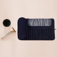thumbnail image 4 of DEEPCRAFF Rolling Makeup Brush Bag with Cushioned Layer for Cosmetic Organization, 4 of 6