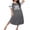 Grey Queen, variant on Nightgowns for Women Cotton Long Night Gowns Plus Size Moo Moos Short Sleeve House Dress Soft Sleep Shirts