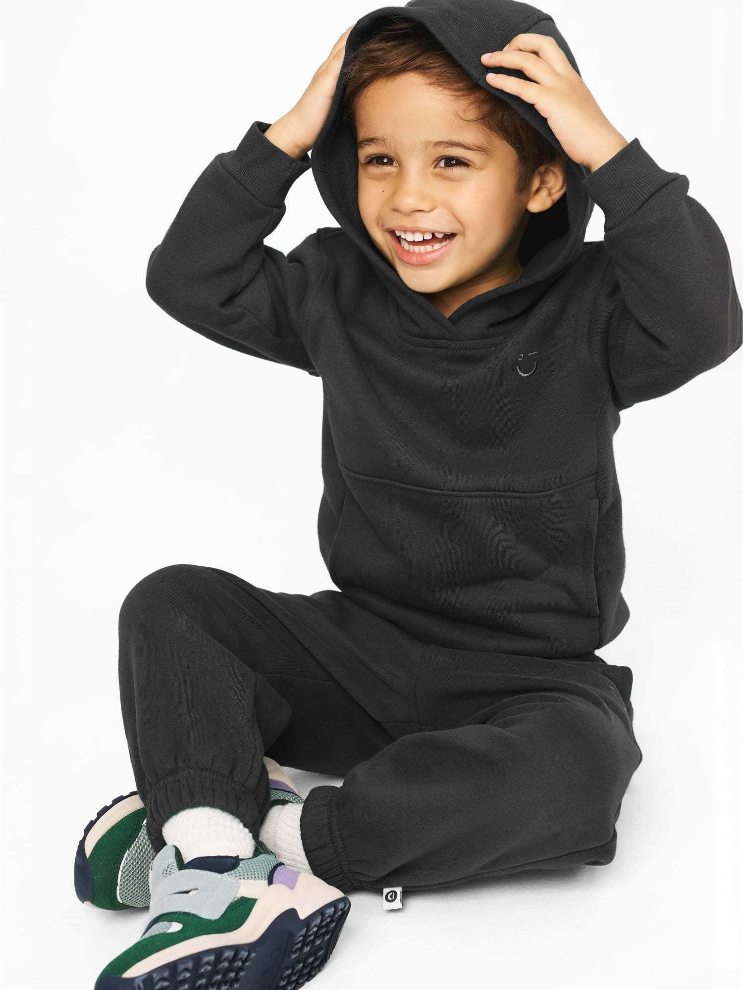 Color Mix by Garanimals Baby & Toddler Fleece Hoodie, Sizes 0–6T