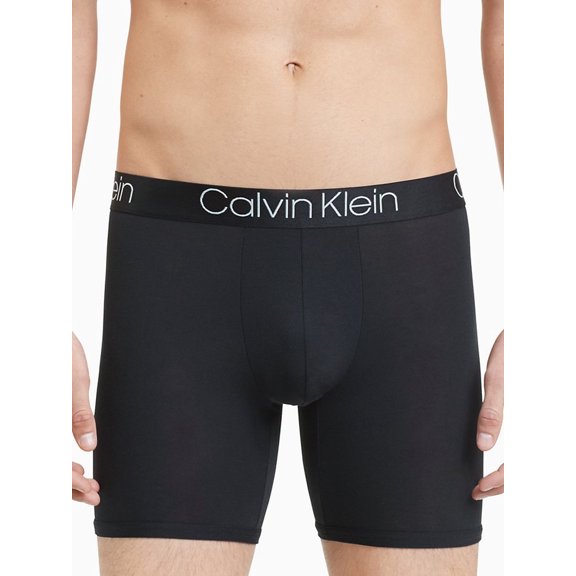 Calvin Klein Men's Ultra Soft Modal Boxer Briefs, Black, Sm