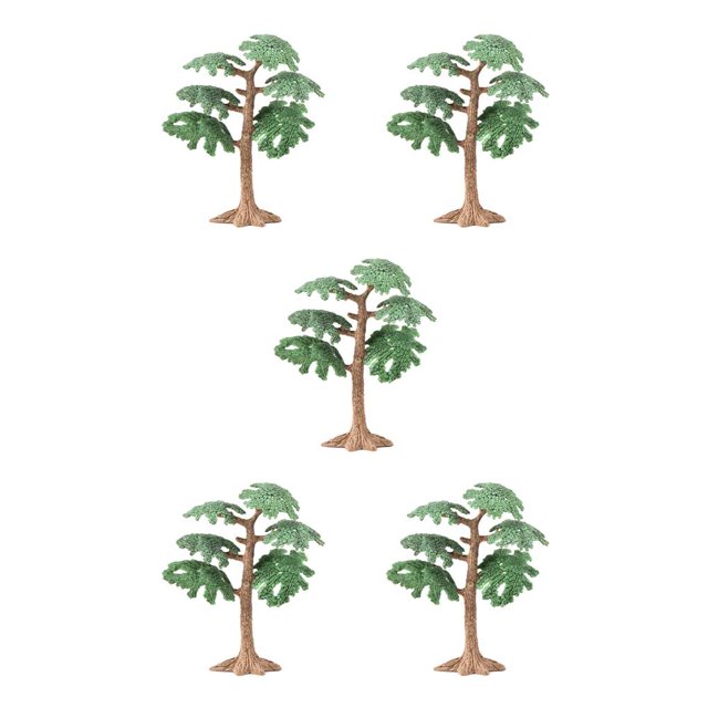 Injueey Fairy Pine Simulational Miniature Trees Plastic Landscape Plants Accessories Toys Simulation Ecological Forest Artificial Type2 NO2