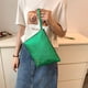 thumbnail image 4 of Bolso de embrague de lentejuelas de moda para mujer, monedero informal con cremallera, soporte para dinero (verde), 4 of 6