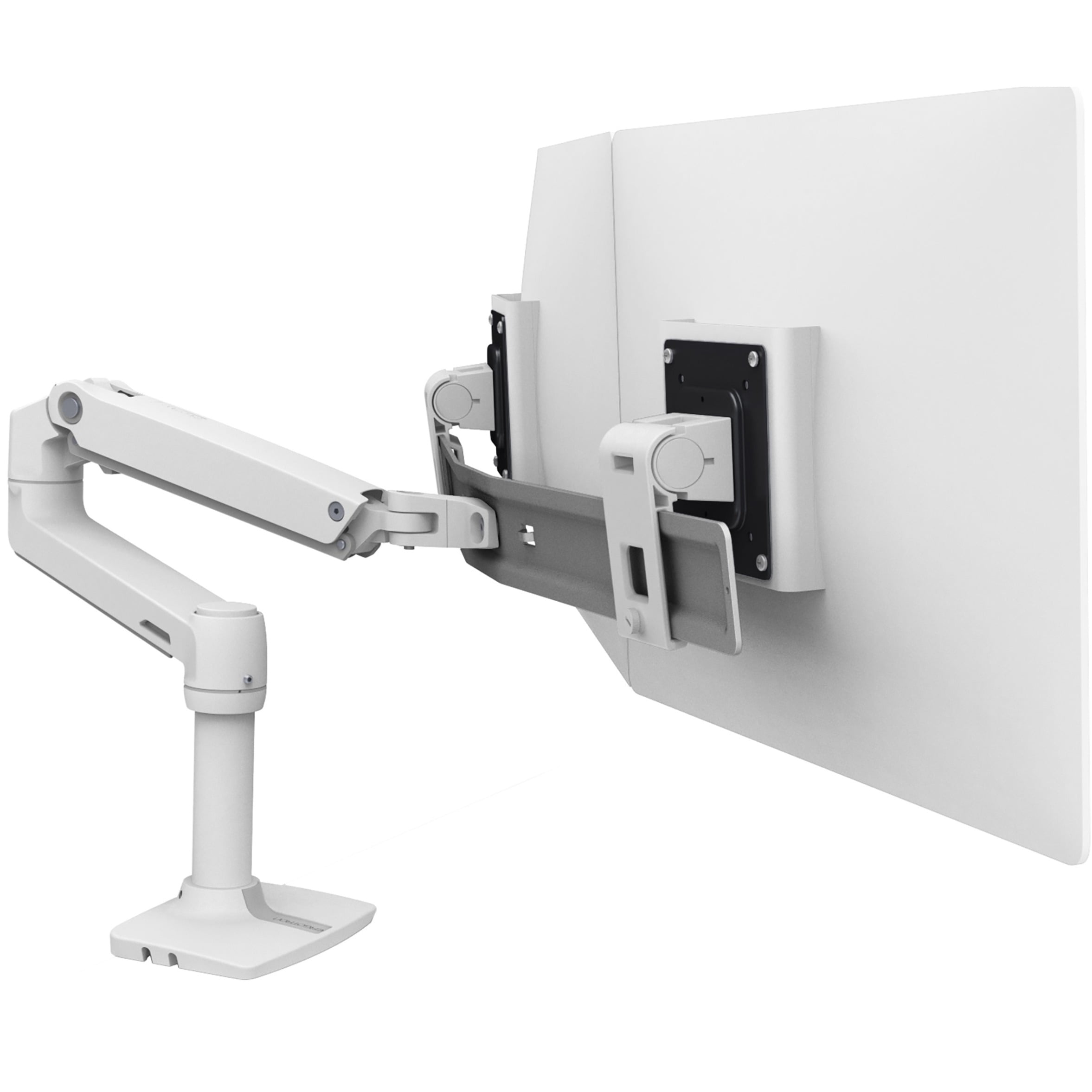 Ergotron LX Dual Direct Desk Mount for Dual LCD Monitors Black 45627224