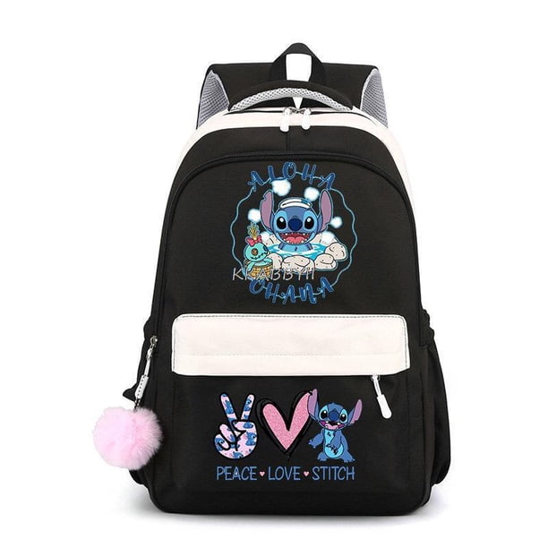 Lilo And Stitch-mochila escolar de dibujos animados para adolescentes, niñas y niños, morral nuevo