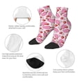 thumbnail image 5 of Pofeuu Strawberry Popsicle Print 30cm Socks, Adult Running Hiking Socks for Youth and Adult, 5 of 7