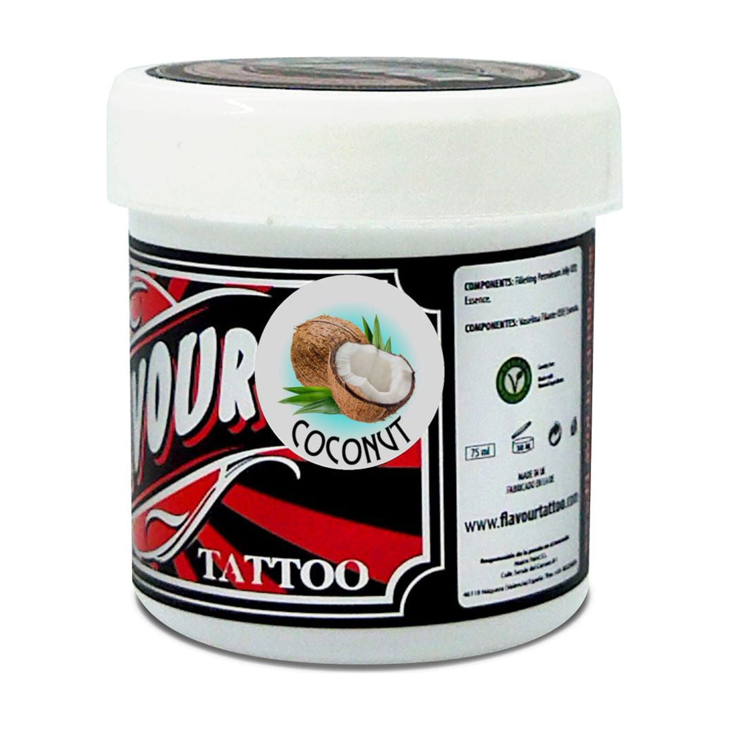 FLAVOURTATTOO Vaselina COCONUT 75 ml for tattoo 