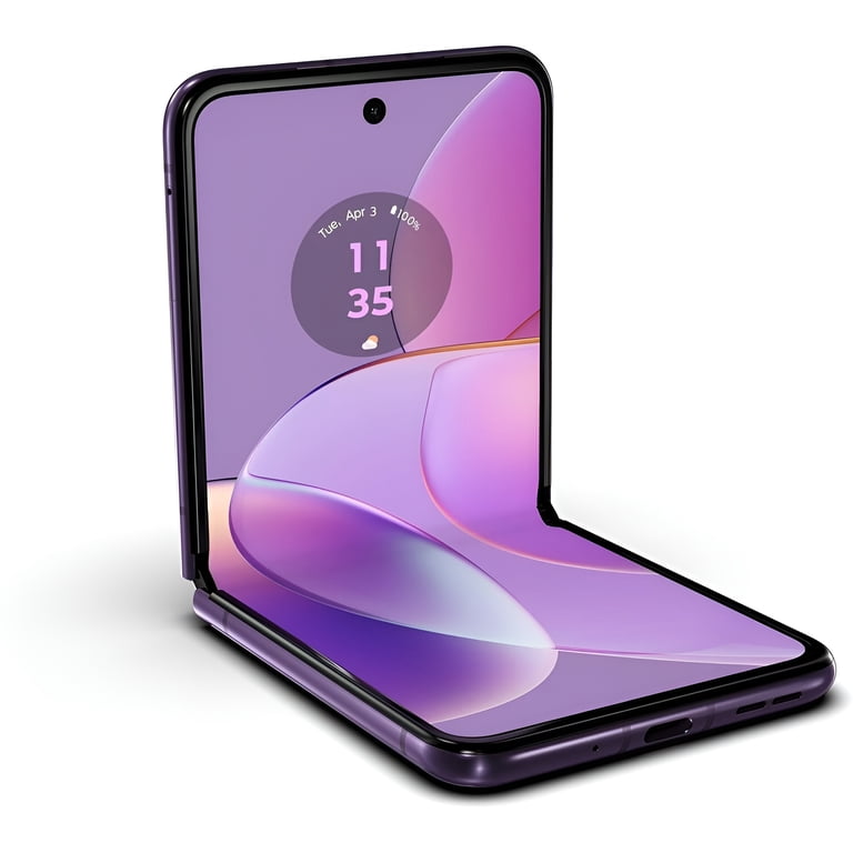 Motorola, Smartphone, RAZR 5G 128GB, Summer Lilac, Foldable Design