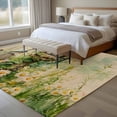 thumbnail image 5 of Spring Floral 6'x9' Area Rug for Living Room, Birds Cabin Watercolor Botanical Retro Art Non-Slip Floor Mat Rugs for Bedroom Dining Room, Indoor Large Carpet for Classroom, Nursery Rugs for Playroom, 5 of 9