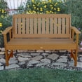 thumbnail image 4 of Highwood Lehigh 4ft Garden Bench - 2-Person, Eco-friendly, Synthetic Wood, 4 of 8