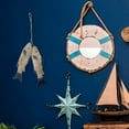 thumbnail image 5 of Wooden Fish Nautical Ornaments Handcraft Antique Home Wall Decor, 5 of 7
