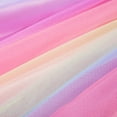 thumbnail image 3 of Uhnice Little Girl's Sequin Sleeveless Mesh Rainbow Dress for Wedding Party (Pink, 7-8 Years/150), 3 of 7