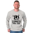 thumbnail image 5 of Zombie Dance Crew Walking Apocalypse Long Sleeve TShirt Men Women Brisco Brands M, 5 of 6