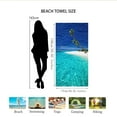 thumbnail image 3 of LACKUST Tropical Coconut Beach Towel - Oversized Microfiber for Spa, Travel, Yoga 75x150cm, 3 of 5