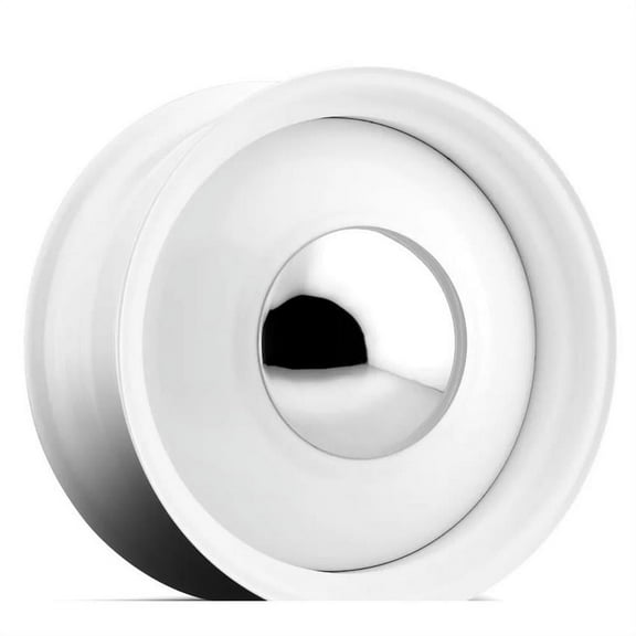 Speedway Smoothie Wheel 17x7, Gloss White, 5x4.5/4.75, 4 BS