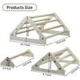 thumbnail image 4 of Vehomy 3 Pack Chicken Perch Chicken Toys Chicken Wooden Roosting Bar Chick Jungle Gym Perch Stand for Chicken Brooder, Coop Baby Chicks, Hens, 4 of 6