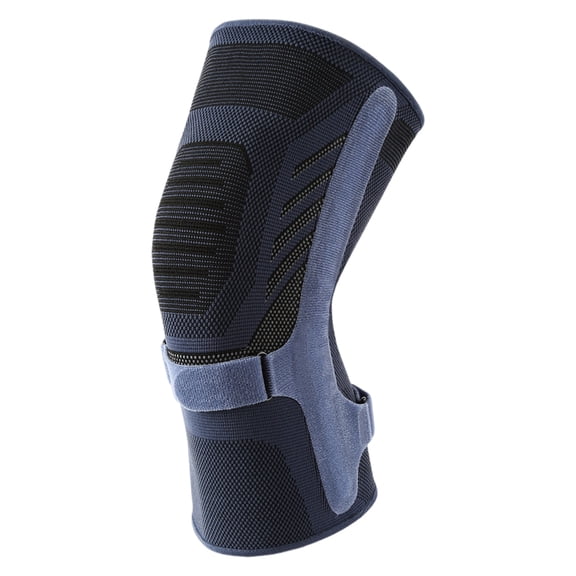 WINDLAND Sport Knee Brace with Spring Stabilizers Patella Support Elastic Knee Sleeve for Women Men Basketball Running Cycling