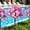 Pink, variant on Artificial Fall Mum Topiary with Ground Stake, Outdoor Orange Chrysanthemum Plant for Porch, Garden & Thanksgiving Decor