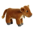 thumbnail image 3 of Aurora - Medium Brown Miyoni Tots - 9.5" Jersey Calf - Adorable Stuffed Animal, 3 of 3