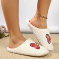 thumbnail image 7 of Wensltd Women's House Cotton Slippers Warm Fuzzy Memory Foam Winter Slippers Indoor Outdoor, 7 of 7