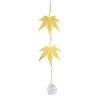 

Nitouy Crystal Windchime Dream Catchers Windbell Chandelier Decor (Maple Leaves)