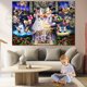 thumbnail image 4 of Pósteres con impresiones de ciudades de viajes por el mundo, Roma, Japón, París, lugares de interés turístico, pintura en lienzo, arte de pared, decoración del hogar para sala de estar, 4 of 5