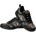 thumbnail image 4 of Pyramid Men's Path Lite Hybrid Mesh Bowling Shoes - Black/Digital Orange, 4 of 4