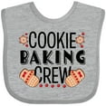 thumbnail image 3 of Inktastic Christmas Cookie Baking Crew with Oven Mitts Boys or Girls Baby Bib, 3 of 4