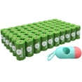 thumbnail image 1 of dognut - 900 Bolsas para excrementos de perro con dispensador y clip para correa, 33 x 23 cms, sin perfume, verde, Fuertes, Resistentes, Desechables (900 bolsas, 60 rollos), 1 of 9