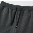 thumbnail image 4 of Mens Sweatpants Winter Warm Active Running Joggers Pants Big and Tall Men Fleece Lined Track Pants Sports Workout Gym, 4 of 8