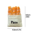 thumbnail image 3 of Ctnporpo Creative Refrigerator Stickers Simulation Food Food Play Stickers Message Stickers Stickers Refrigerator Decoration Three Resin Magnets Wall Stickers, 3 of 7