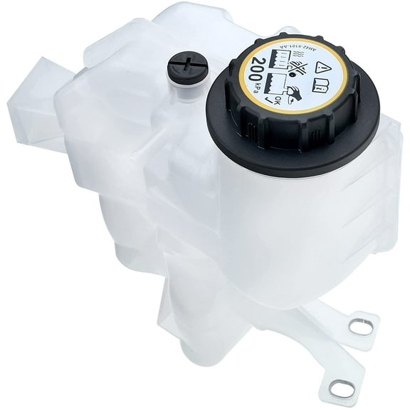 A-Premium Engine Coolant Reservoir Tank with Cap Compatible with Land Rover Range Rover 2006-2009 V8 4.2L 4.4L Front
