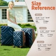 thumbnail image 4 of Rosamo Clearance 10 Piece Hardshell Luggage Set Expandable ABS Lightweight Suitcase with TSA Lock and Spinner Wheels and Duffle Bag, 4 of 11