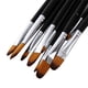thumbnail image 2 of Juego de 9 pinceles de pintura para artistas profesionales, negro, largo, de madera, con ma Romacci  Cepillo de pintura, 2 of 7