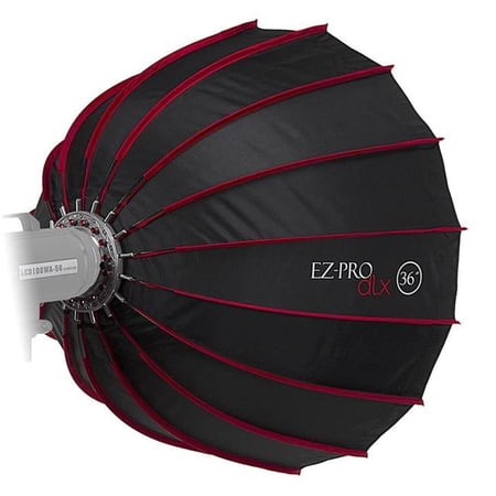Fotodiox EZP-DLX-ELC-36 36 in. Parabolic Softbox with Elinchrom & Calumet Genesis Speedring