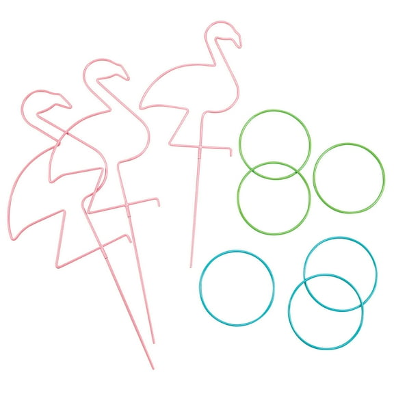 Metal Flamingo Ring Toss