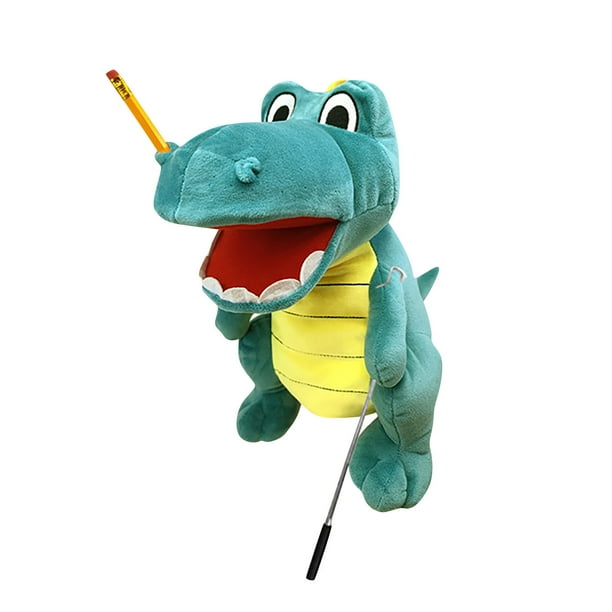 Toy Soft Plush Toy Hand Puppet For Play House, Mischievous Funny Puppets Toy With Working Mouth,Kid's Gift For Birthday Christmas Halloween Party