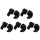 thumbnail image 5 of 1 par de tapones para los oídos impermeables tapones para los oídos de silicona accesorios de natación (negro), 5 of 6